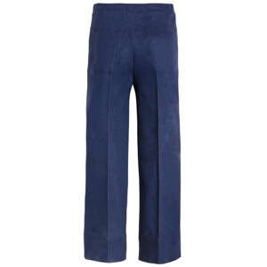 Vilagallon Dark Blue Straight Leg Denim Trousers
